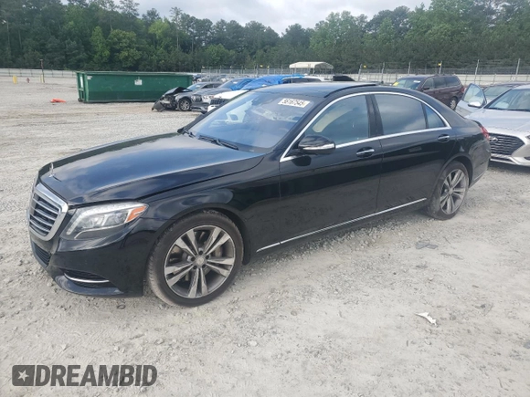 2015 Mercedes-Benz S 550 z VIN WDDUG8FB8FA158390, wystawiony jako Copart lot #56167545 z przebiegiem 124 243 mil mil oraz Szkoda całkowita • Salvage title. Historia ofert i sprzedaży dostępna na DreamBid. Obrazek 1.