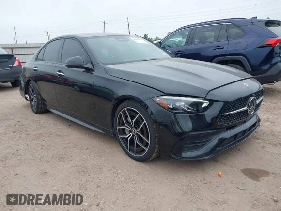 2022 Mercedes-Benz C 300 with VIN W1KAF4GB8NR046010, listed as a IAAI auction lot 41884770 with 34,972 mi miles and . Bid and sale history available at DreamBid. Image 1.