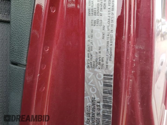 2021 Jeep Wrangler Unlimited Sahara с VIN 1C4JJXP6XMW676754, выставлен на аукционе Copart как лот 58538655 с пробегом 49 785 миль миль и Списание • Salvage title. История ставок и продаж доступна на DreamBid. Изображение 13.