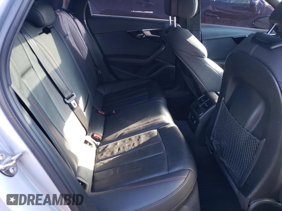 2019 Audi A4 Premium Plus with VIN WAUENAF42KA044955, listed as a Copart auction lot 46553044 with 77,833 mi miles and Salvage Title. Bid and sale history available at carsss.com. Image 10.