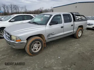 2001 Dodge Dakota Sport with VIN 1B7HL2AN71S275967, listed as a Copart auction lot 42954505 with 168,681 mi miles and Salvage Title. Bid and sale history available at carsss.com. Image 1.