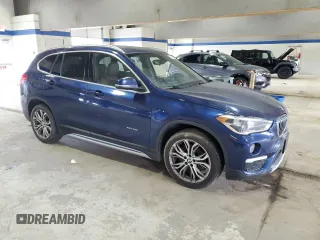 2017 BMW X1 xDrive28i with VIN WBXHT3C38H5F81270, listed as a Copart auction lot 49447865 with 185,048 mi miles and Clean Title. Bid and sale history available at carsss.com. Image 4.