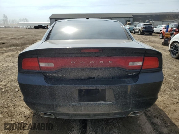 2014 Dodge Charger SXT with VIN 2C3CDXHG0EH361683, listed as a Copart auction lot 49206205 with 108,911 mi miles and Non Repairable. Bid and sale history available at carsss.com. Image 6.