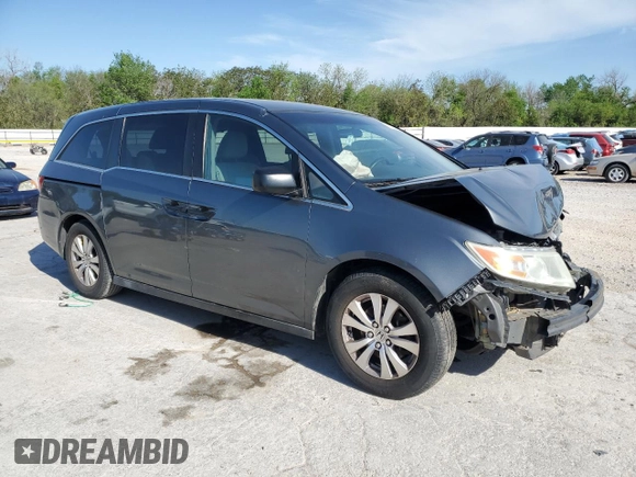 2013 Honda Odyssey LX z VIN 5FNRL5H26DB058364, wystawiony jako Copart lot #52984905 z przebiegiem 165 779 mil mil oraz Szkoda całkowita • Salvage title. Historia ofert i sprzedaży dostępna na DreamBid. Obrazek 4.