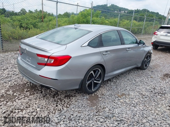 2020 Honda Accord Sport with VIN 1HGCV1F35LA149218, listed as a IAAI auction lot 42625917 with 81,784 mi miles and . Bid and sale history available at DreamBid. Image 4.
