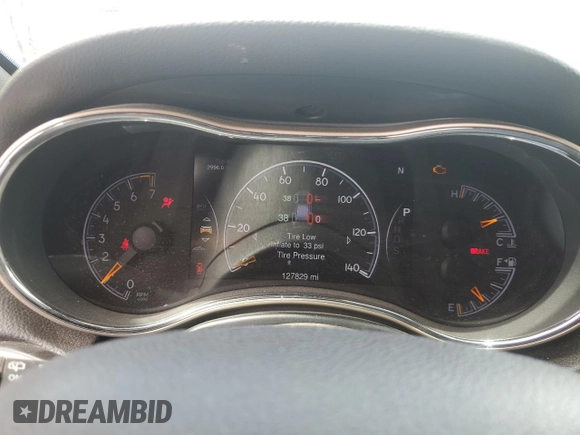2014 Jeep Grand Cherokee Limited with VIN 1C4RJFBG1EC356240, listed as a Copart auction lot 54366445 with 127,829 mi miles and Salvage Title. Bid and sale history available at DreamBid. Image 9.