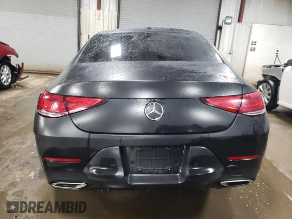2019 Mercedes-Benz CLS with VIN WDD2J5KBXKA007137, listed as a Copart auction lot 86381034 with 37,462 mi miles and Salvage Title. Bid and sale history available at carsss.com. Image 6.