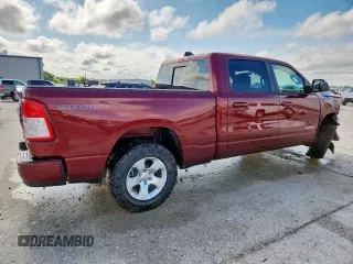 2022 Ram 1500 Big Horn z VIN 1C6SRFMT3NN194076, wystawiony jako Copart lot #58760505 z przebiegiem 75 849 mil mil oraz Szkoda całkowita • Salvage title. Historia ofert i sprzedaży dostępna na DreamBid. Obrazek 3.