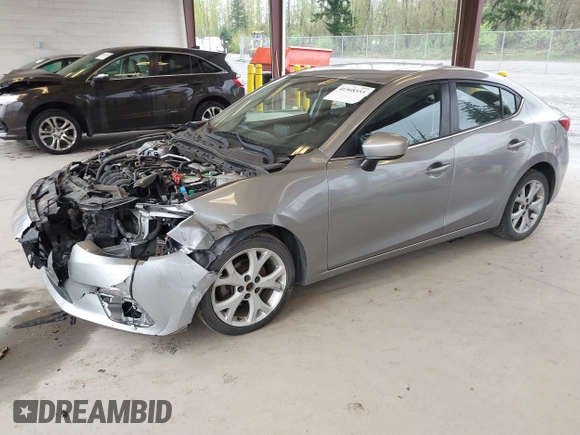 2014 Mazda 3 i Touring with VIN JM1BM1V78E1149363, listed as a IAAI auction lot 41968555 with 100,949 mi miles and . Bid and sale history available at DreamBid. Image 18.