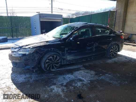 2018 Acura ILX Special Edition with VIN 19UDE2F41JA001325, listed as a IAAI auction lot 41386222 with 49,576 mi miles. Bid and sale history available at carsss.com. Image 2.