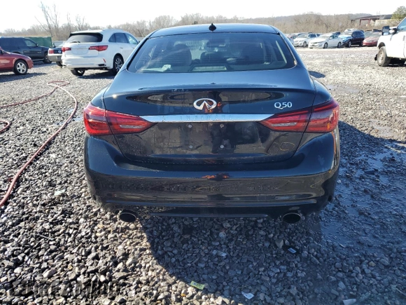 2019 Infiniti Q50 3.0t LUXE with VIN JN1EV7AP3KM516525, listed as a Copart auction lot 88032745 with 68,204 mi miles and Non Repairable. Bid and sale history available at carsss.com. Image 6.