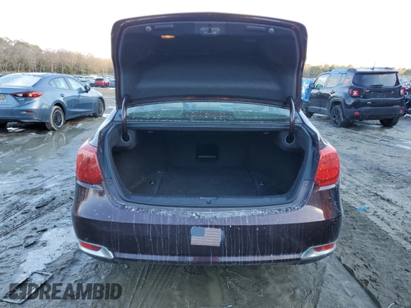 2015 Acura RLX Technology with VIN JH4KC1F5XFC001297, listed as a Copart auction lot 41814825 with 102,801 mi miles and Salvage title. Bid and sale history available at DreamBid. Image 6.