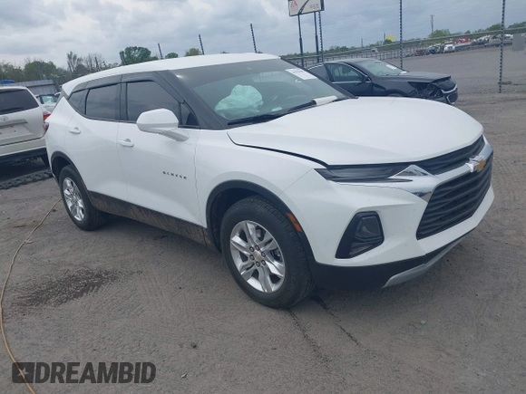 2022 Chevrolet Blazer LT z VIN 3GNKBCR48NS208791, wystawiony jako IAAI lot #41920482 z przebiegiem 45 320 mil mil oraz . Historia ofert i sprzedaży dostępna na DreamBid. Obrazek 1.
