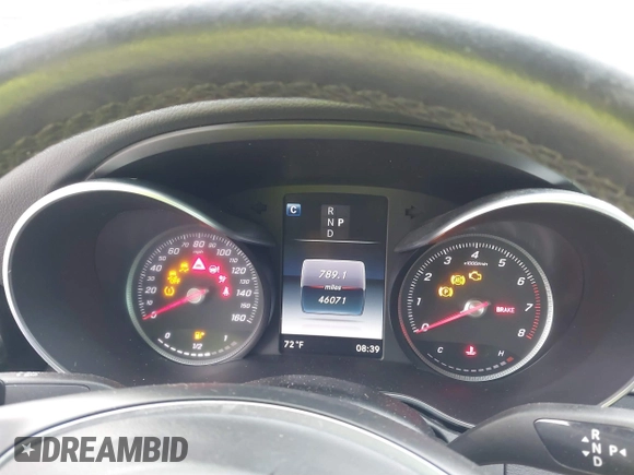 2018 Mercedes-Benz C 300 with VIN 55SWF4JBXJU265610, listed as a IAAI auction lot 41626070 with 46,071 mi miles and . Bid and sale history available at DreamBid. Image 7.