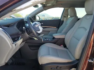 2023 Cadillac XT4 AWD Luxury with VIN 1GYFZBR42PF107893, listed as a Copart auction lot 74989124 with 9,579 mi miles and Salvage Title. Bid and sale history available at carsss.com. Image 7.