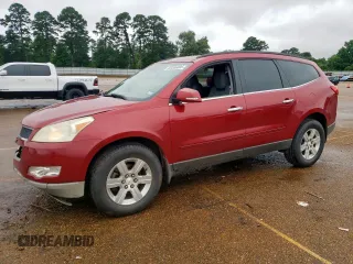 2012 Chevrolet Traverse 1LT z VIN 1GNKRGED4CJ111899, wystawiony jako Copart lot #58366805 z przebiegiem 211 148 mil mil oraz Szkoda całkowita • Salvage title. Historia ofert i sprzedaży dostępna na DreamBid. Obrazek 1.