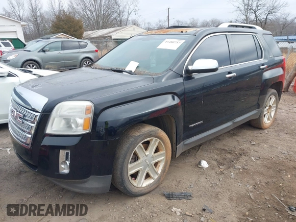 2011 GMC Terrain SLT-2 with VIN 2CTALWEC4B6454364, listed as a IAAI auction lot 41480757 with 196,638 mi miles and . Bid and sale history available at carsss.com. Image 2.