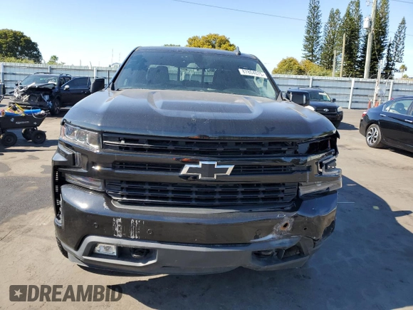 2020 Chevrolet Silverado 1500 with VIN 1GCVYEET7LZ175652, listed as a Copart auction lot 87804075 with Not Provided miles and Salvage Title. Bid and sale history available at DreamBid. Image 5.