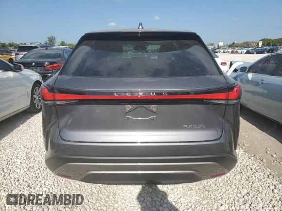 2023 Lexus RX with VIN 2T2BAMBA6PC007114, listed as a Copart auction lot 52264274 with 10,728 mi miles and Salvage Title. Bid and sale history available at carsss.com. Image 6.