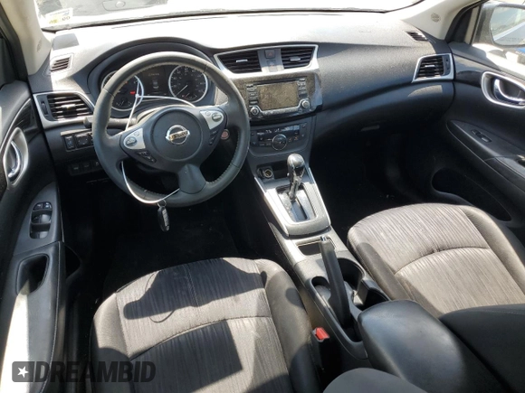 2018 Nissan Sentra SV with VIN 3N1AB7AP1JL605283, listed as a Copart auction lot 53807085 with 125,171 mi miles and Salvage Title. Bid and sale history available at carsss.com. Image 8.