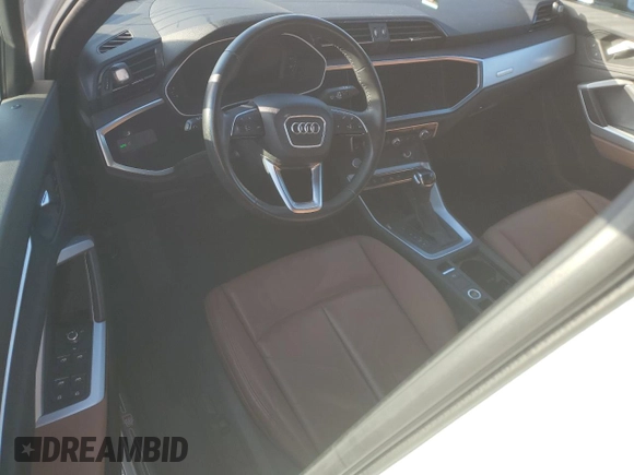 2019 Audi Q3 S line Premium with VIN WA1DECF32K1086585, listed as a Copart auction lot 77803064 with 67,991 mi miles and Non repairable. Bid and sale history available at DreamBid. Image 8.