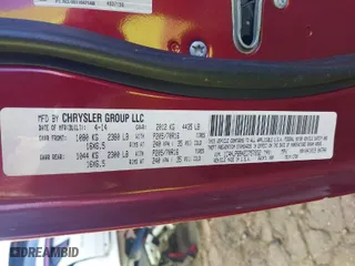 2014 Jeep Patriot Sport with VIN 1C4NJPBB4ED757932, listed as a IAAI auction lot 41177070 with 154,192 mi miles. Bid and sale history available at carsss.com. Image 9.