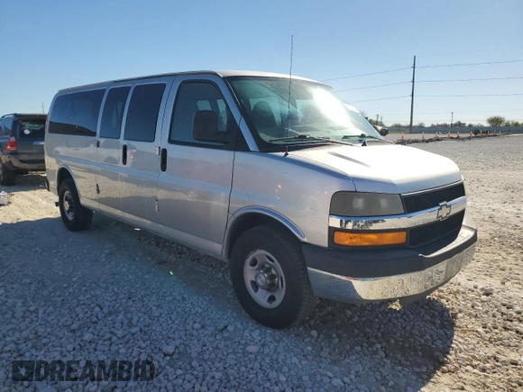 2011 Chevrolet Express Passenger 1LT with VIN 1GAZG1FGXB1161443, listed as a Copart auction lot 83894774 with 167,783 mi miles and Clean title. Bid and sale history available at DreamBid. Image 4.