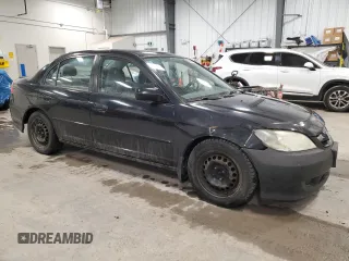 2004 Honda Civic LX with VIN 2HGES16604H911241, listed as a Copart auction lot 51665725 with 170,551 mi miles and Clean Title. Bid and sale history available at DreamBid. Image 4.