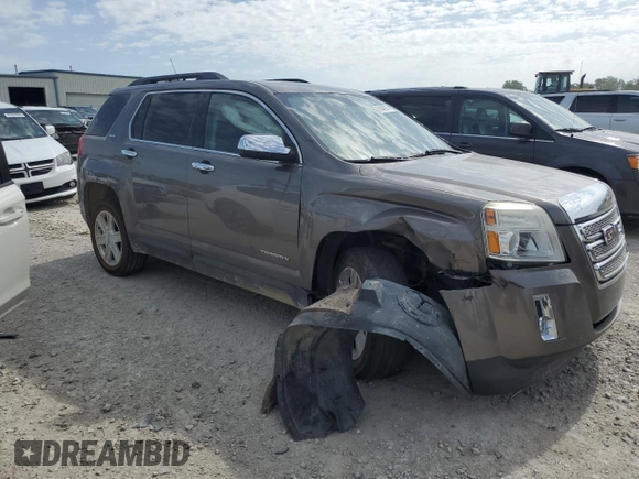 2011 GMC Terrain SLE-2 with VIN 2CTFLTE58B6367072, listed as a Copart auction lot 61948145 with 134,022 mi miles and Salvage title. Bid and sale history available at DreamBid. Image 4.