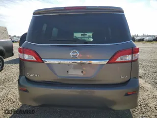 2017 Nissan Quest SV with VIN JN8AE2KP7H9166636, listed as a Copart auction lot 42658454 with 97,372 mi miles. Bid and sale history available at carsss.com. Image 6.