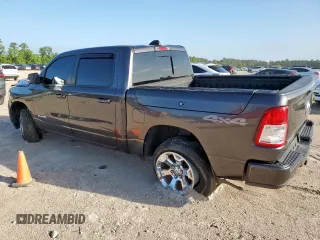 2019 Ram 1500 Big Horn с VIN 1C6SRFFT8KN719898, выставлен на аукционе Copart как лот 62177255 с пробегом 68 637 миль миль и Списание • Salvage title. История ставок и продаж доступна на DreamBid. Изображение 2.