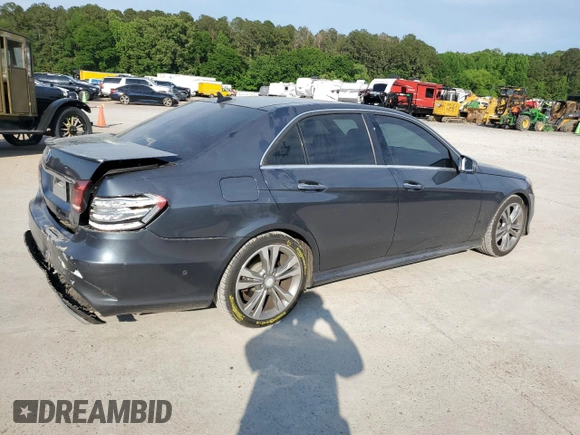2016 Mercedes-Benz E 350 Sport with VIN WDDHF5KBXGB185868, listed as a Copart auction lot 54947285 with 65,216 mi miles and Salvage title. Bid and sale history available at DreamBid. Image 3.