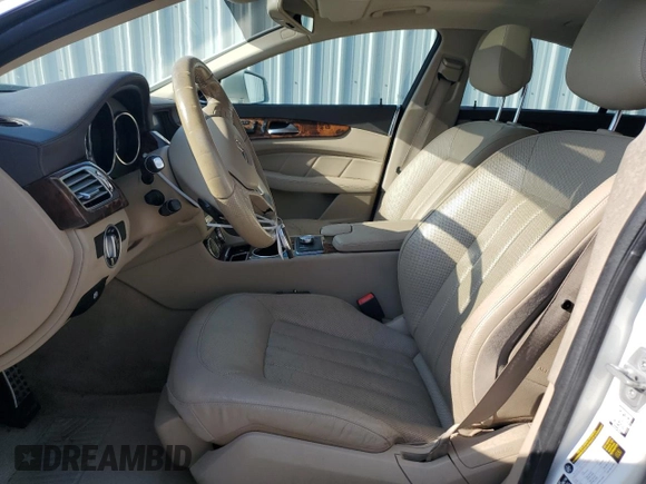 2014 Mercedes-Benz CLS 550 with VIN WDDLJ7DBXEA126050, listed as a Copart auction lot 56067615 with 126,516 mi miles and Clean title. Bid and sale history available at DreamBid. Image 7.