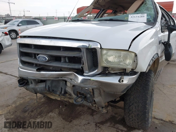 2003 Ford F-250 XL with VIN 1FTNW21P33EC43319, listed as a IAAI auction lot 42134289 with 115,305 mi miles and . Bid and sale history available at DreamBid. Image 12.