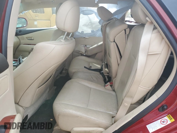 2011 Lexus RX 350 with VIN JTJBK1BA8B2437120, listed as a Copart auction lot 52027995 with 226,044 mi miles and Salvage Title. Bid and sale history available at DreamBid. Image 12.