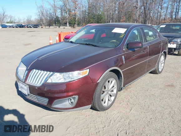 2009 Lincoln MKS with VIN 1LNHM94R19G611417, listed as a IAAI auction lot 41525775 with 198,077 mi miles. Bid and sale history available at carsss.com. Image 2.