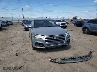 2020 Audi SQ5 Premium Plus with VIN WA1B4AFY5L2008758, listed as a Copart auction lot 51825274 with 18,360 mi miles and Salvage Title. Bid and sale history available at carsss.com. Image 11.