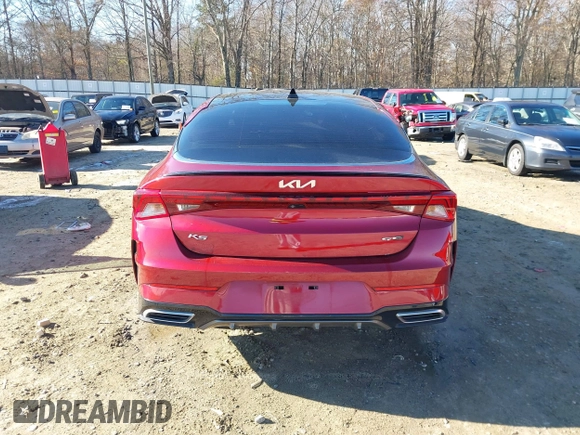 2022 Kia K5 GT-Line z VIN 5XXG64J26NG107886, wystawiony jako IAAI lot #41054102 z przebiegiem 88 516 mil mil oraz . Historia ofert i sprzedaży dostępna na DreamBid. Obrazek 16.