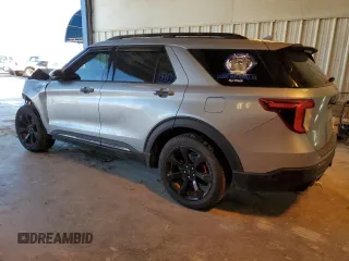 2020 Ford Explorer ST with VIN 1FM5K8GC5LGA89487, listed as a Copart auction lot 47577275 with 247,548 mi miles and Salvage Title. Bid and sale history available at DreamBid. Image 2.