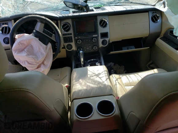 2015 Ford Expedition EL Limited with VIN 1FMJK2AT1FEF51001, listed as a Copart auction lot 62021754 with 0 mi miles and Salvage Title. Bid and sale history available at carsss.com. Image 8.