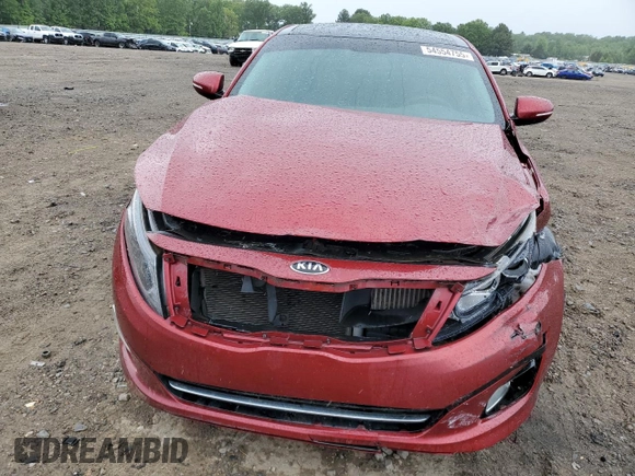 2015 Kia Optima SX Turbo with VIN 5XXGR4A60FG394038, listed as a Copart auction lot 54554755 with 141,410 mi miles and Salvage title. Bid and sale history available at DreamBid. Image 5.