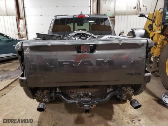 2019 Ram 1500 Rebel with VIN 1C6SRFLT1KN646037, listed as a Copart auction lot 73204094 with 74,338 mi miles and Salvage Title. Bid and sale history available at carsss.com. Image 6.