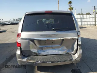 2015 Chrysler Town & Country S with VIN 2C4RC1HGXFR711774, listed as a Copart auction lot 44637975 with 137,602 mi miles and Salvage Title. Bid and sale history available at DreamBid. Image 6.