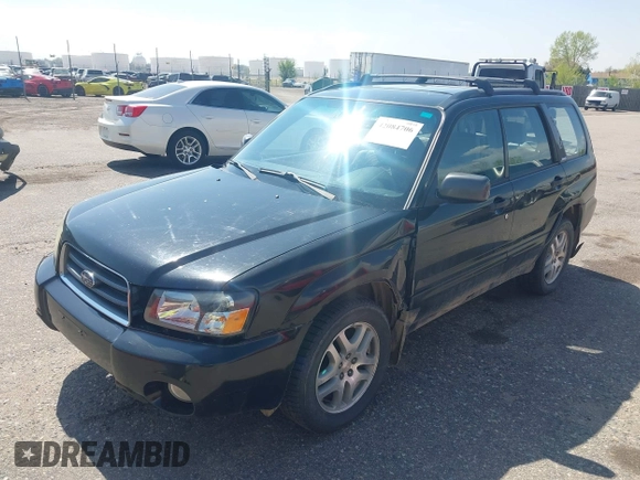 2003 Subaru Forester XS with VIN JF1SG65633H730386, listed as a IAAI auction lot 42084706 with 199,602 mi miles. Bid and sale history available at carsss.com. Image 2.