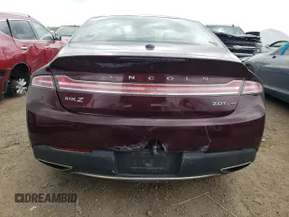 2018 Lincoln MKZ Premiere with VIN 3LN6L5B91JR611212, listed as a Copart auction lot 55393184 with 80,194 mi miles and Salvage Title. Bid and sale history available at DreamBid. Image 6.