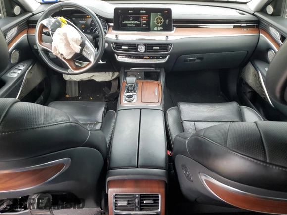2020 Kia K900 z VIN KNAS24J68L6021495, wystawiony jako Copart lot #89001435 z przebiegiem 27 678 mil mil oraz Szkoda całkowita • Salvage title. Historia ofert i sprzedaży dostępna na DreamBid. Obrazek 8.