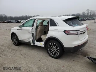 2019 Lincoln Nautilus Reserve with VIN 2LMPJ8L98KBL56721, listed as a Copart auction lot 44970305 with 72,804 mi miles and Salvage Title. Bid and sale history available at carsss.com. Image 2.