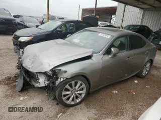2016 Lexus IS 200t with VIN JTHBA1D27G5035640, listed as a Copart auction lot 46636135 with 128,596 mi miles and Clean Title. Bid and sale history available at DreamBid. Image 1.