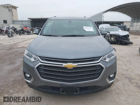 2020 Chevrolet Traverse LT Cloth with VIN 1GNERGKW3LJ161664, listed as a IAAI auction lot 41637221 with 64,180 mi miles. Bid and sale history available at carsss.com. Image 12.