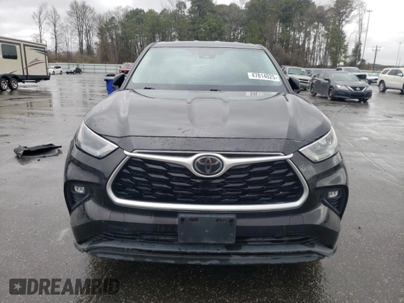 2020 Toyota Highlander LE with VIN 5TDBZRBH1LS020524, listed as a Copart auction lot 47814025 with 245,534 mi miles and Clean title. Bid and sale history available at DreamBid. Image 5.